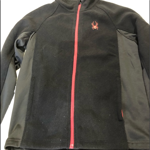 SPYDER jacket Men’s Small. NWT Red and black brand new. Zip up & zip pockets. - Picture 10 of 13